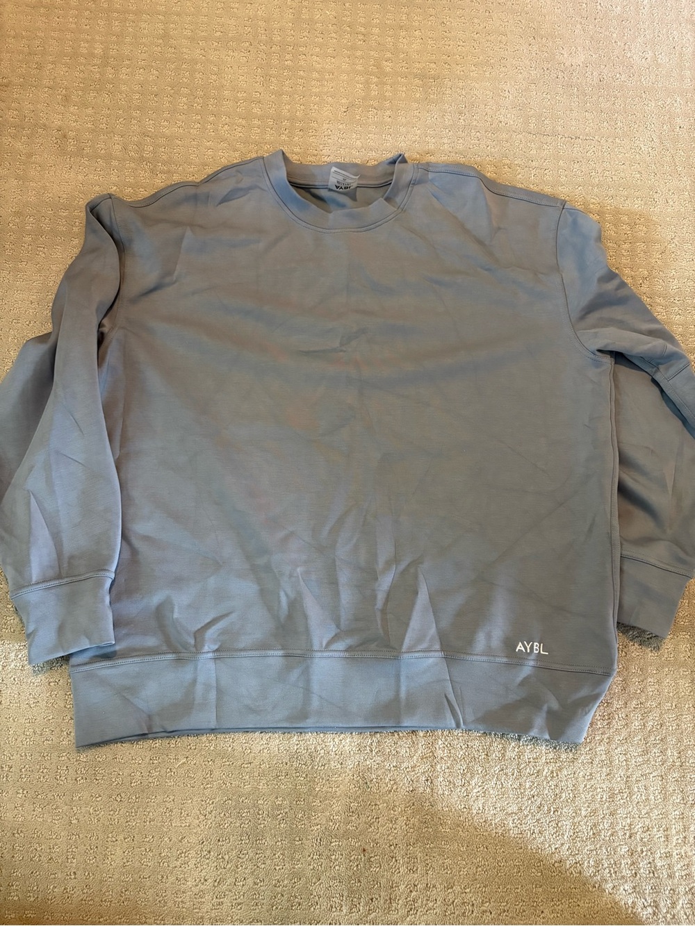 AYBL Women's Crewneck Sweatshirt in Slate Blue
